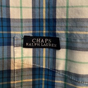 Chaps Ralph Lauren S/S button down shirt. XL